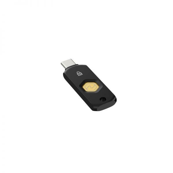 Kensington [해외] Kensington VeriMark NFC+ USB-C 보안 키, FIDO2/WebAuthn 하드웨어 인증기(암호 없이 로그인 가능), Windows, macOS 및 Chrome OS 호환,