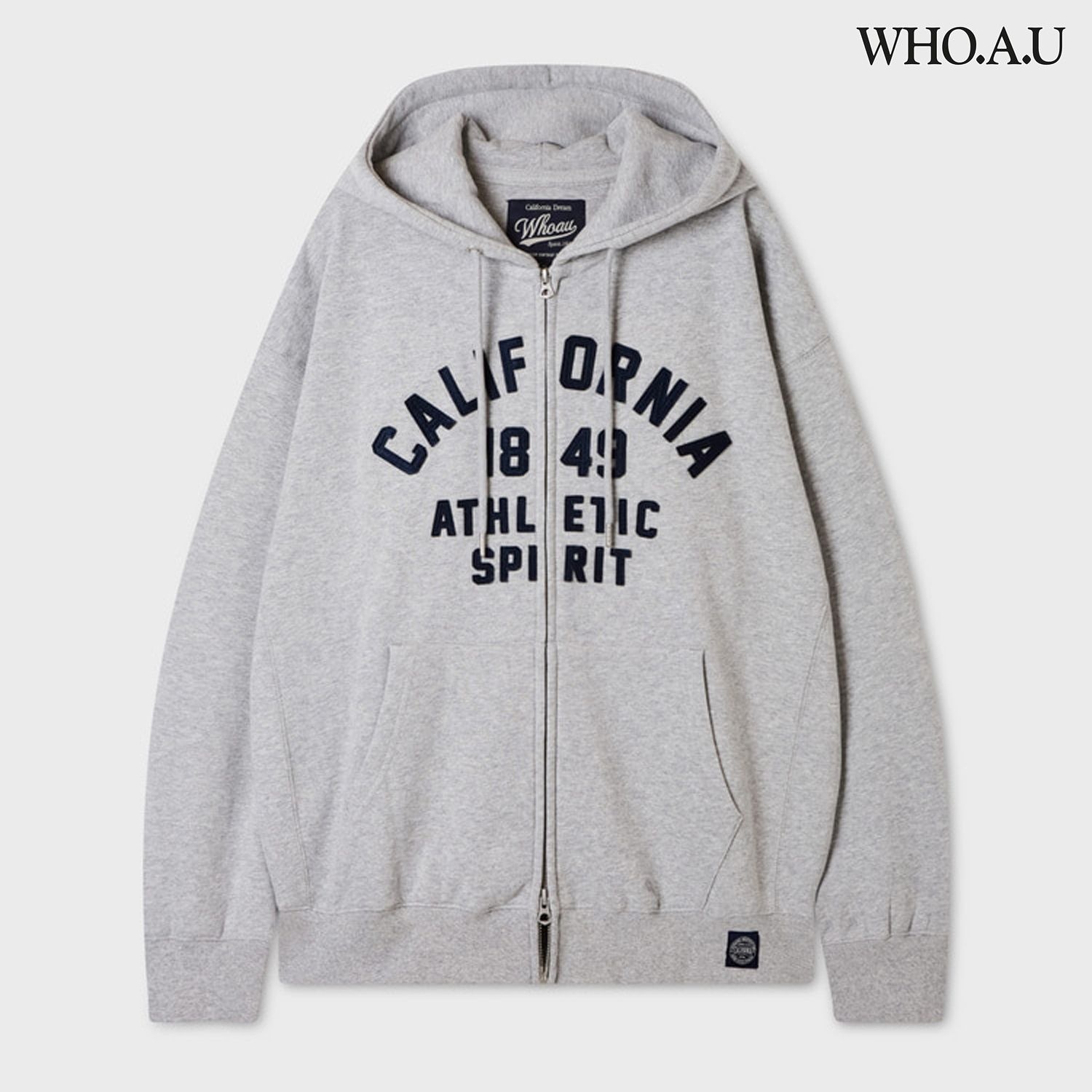 공용 Signature Patch Hood Zip-up (Brushed) (후드 집업) WHMZG4T11U