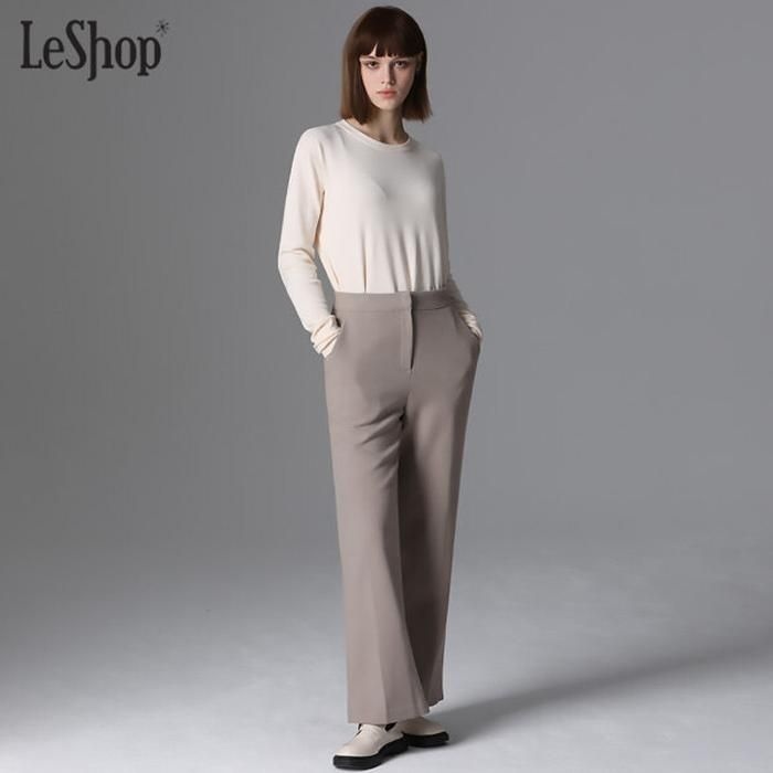 [르샵][르샵(LeShop)] 기모 포켓 스트레이트 슬랙스 (택가격 119000원)