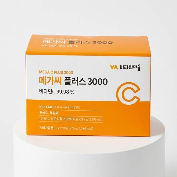 메가씨 플러스 3000 비타민C 3박스 총9개월분 628178