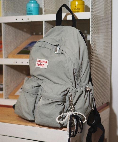 마스마룰즈 MASMARULEZ mini ver. Two pocket daily backpack_Gray5015530588 124140