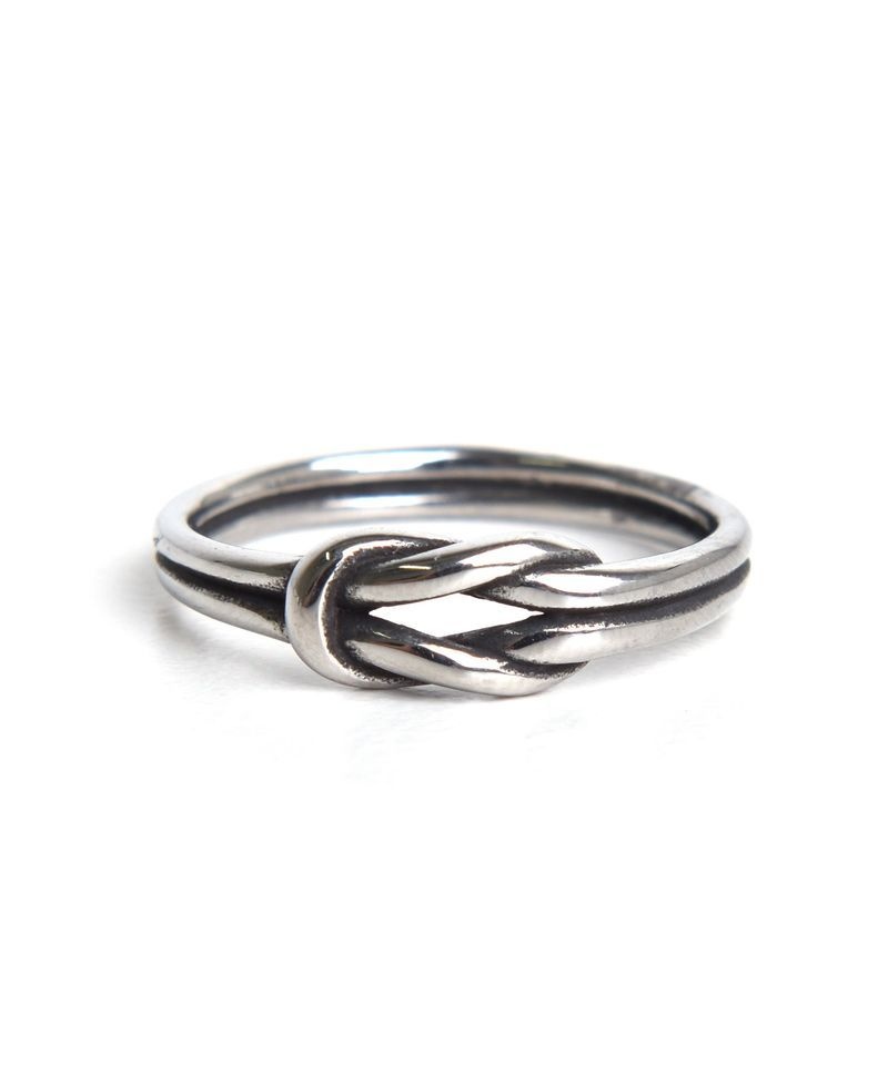 SCALETTOBLACK SCALETTOBLACK BAT403 [surgical steel]Vintage knot chain Ring
