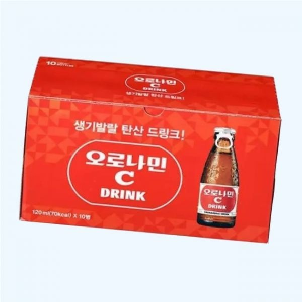 UnKnown 동아오츠카 오로나민 C 120mlx10병음료 비타 비타드링크 탄산 민씨 씨드링크 씨음료 5281096