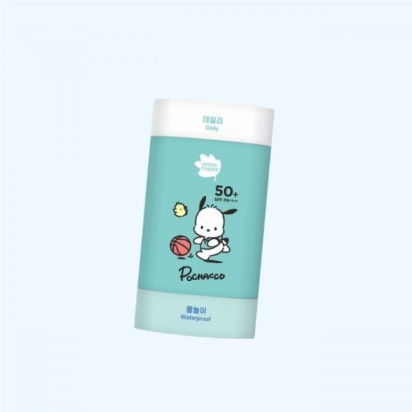 그린핑거 그린핑거 데일리 물놀이 선스틱 포차코 22g SPF50+ PA++++ 유아 키즈 어린이 워터프루프 끈적임 없는 무기자차 순한