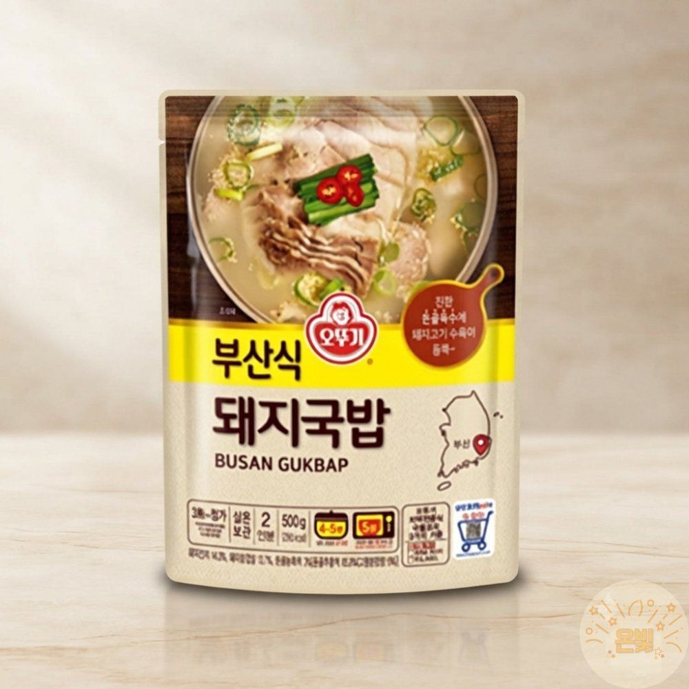 오뚜기 온빛마켓 오뚜기 부산돼지국밥5개 오뚜기반찬 캠핑음식