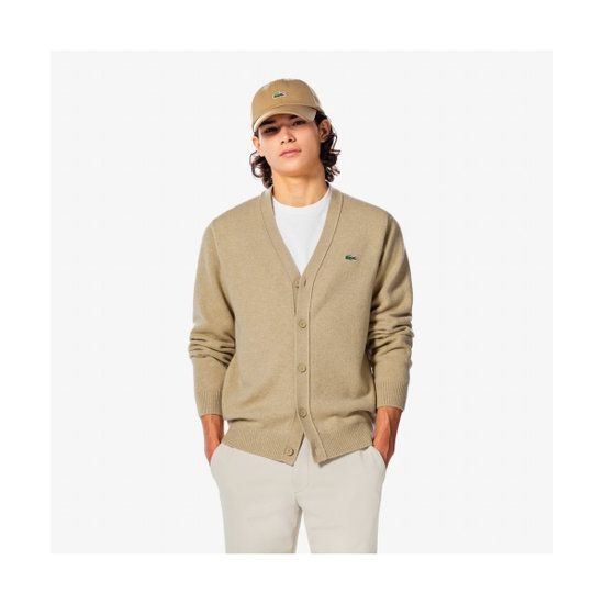 LACOSTE 라코스테 AH660E-55N02S 여성 가디건 골프 브이넥 방모 -55N 02S 5738974 1219623