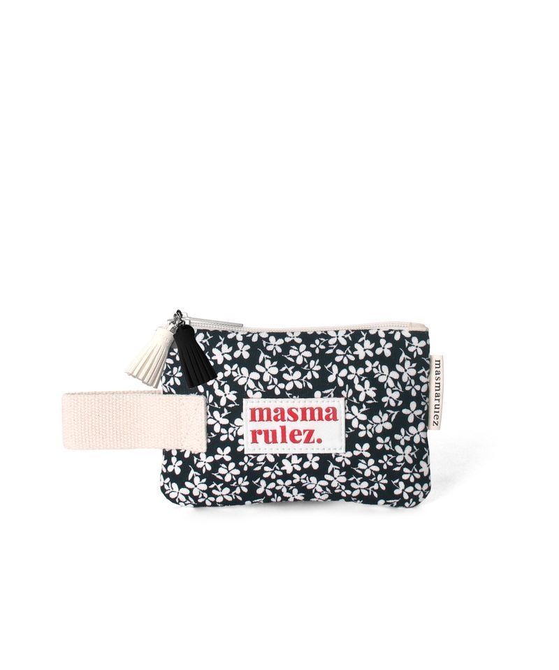 마스마룰즈 MASMARULEZ Mini strap pouch_White flower5015336961 124370