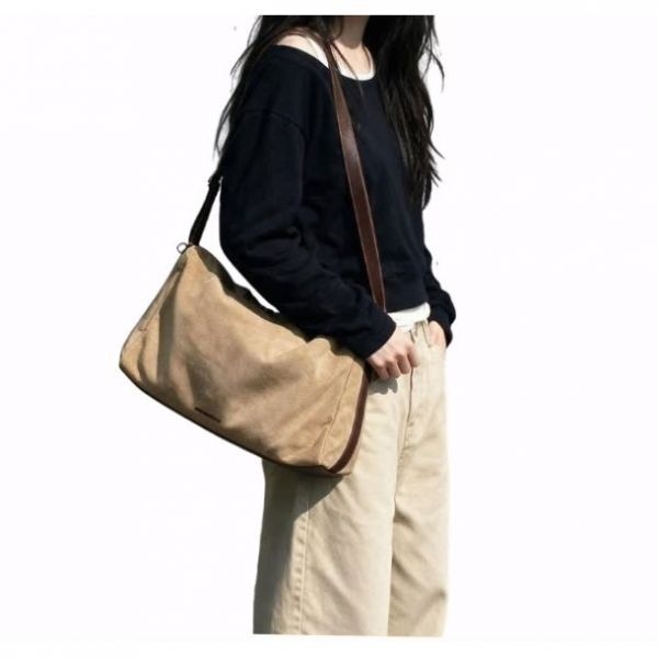 [매장정품] 마스마룰즈 Suede big square bag _ Beige 7AO3X0M N4F2T1D 3688416