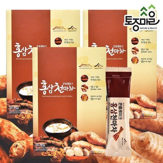 토종마을 [토종마을]홍삼천마차 콘플레이크 50개입 X 3박스150개입 524990