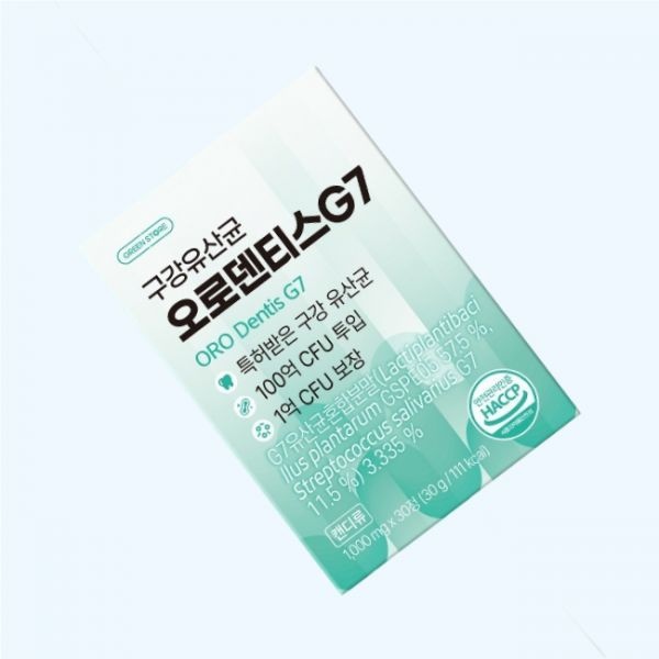 [오늘출발] 그린 구강유산균 오로덴티스 G7 30정 1개 5146949