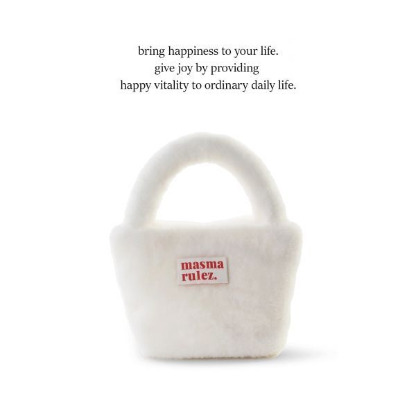 마스마룰즈 MASMARULEZ [체인스트랩세트] bodry tote bag_white5012944913 124066