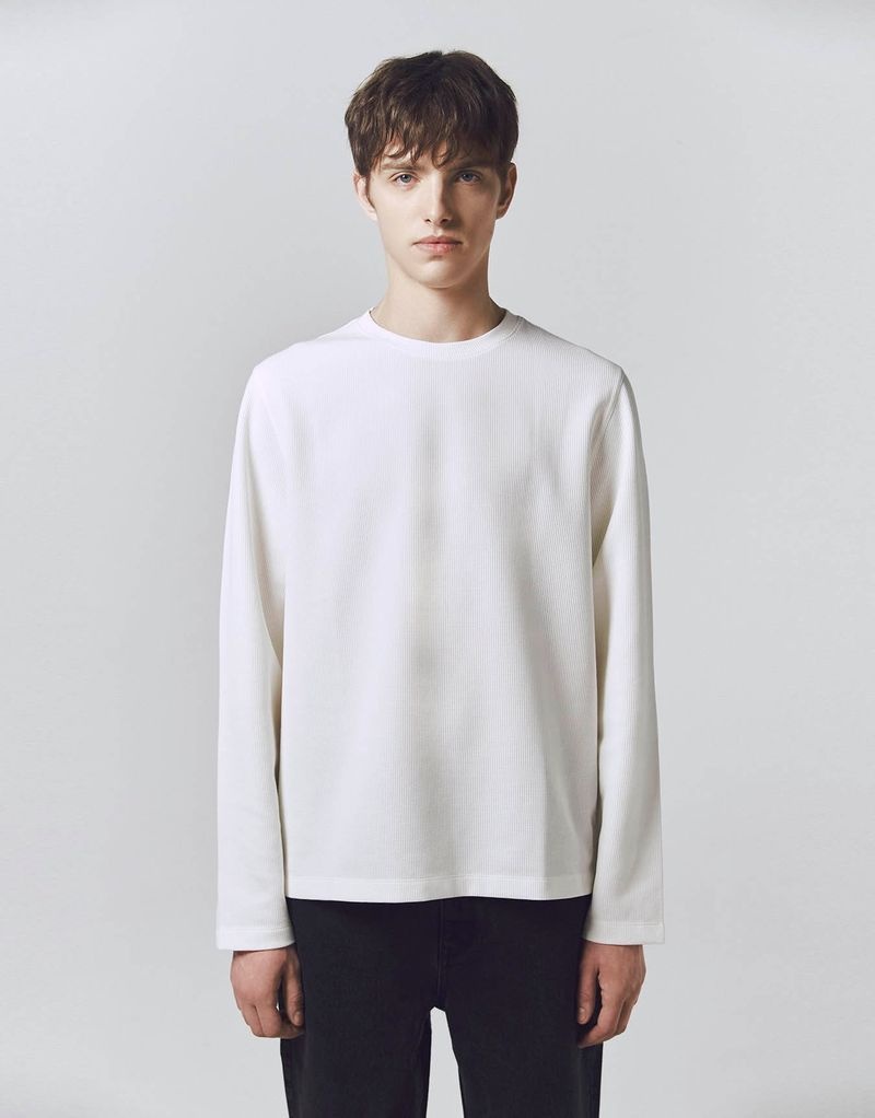 CONCEPTS1ONE 컨셉원 CONCEPTS1ONE 텍스쳐드 크루넥 긴팔티 10025503025503 [2color] 5007370117 179298