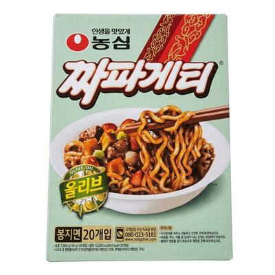 농심 올리브 짜파게티20입 박스
