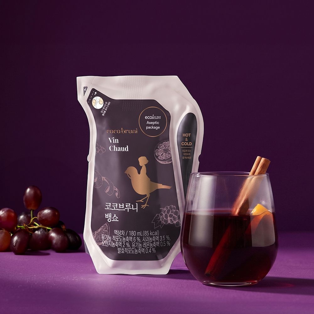 비락 비락 코코브루니 무알코올 뱅쇼 180ml 12팩