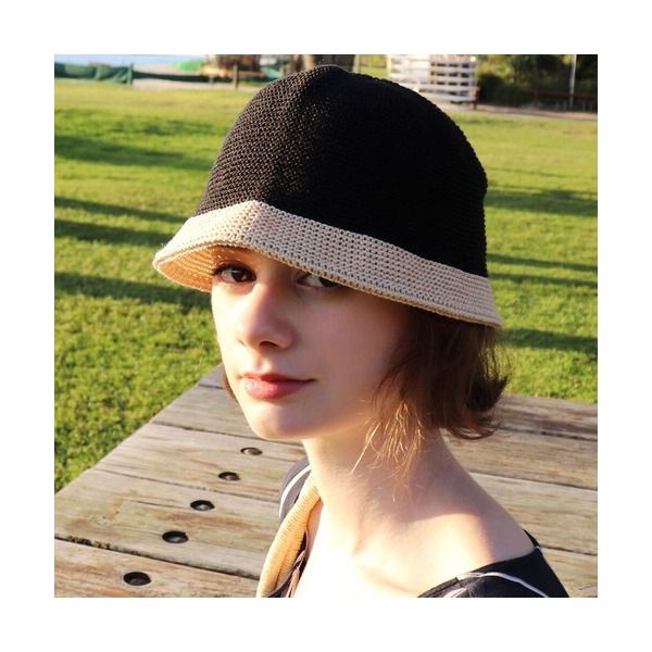 슬리피슬립 [리] 슬피슬립 [uni ]BRISBANE BLACK/BEIGE BUCKET HAT 368054