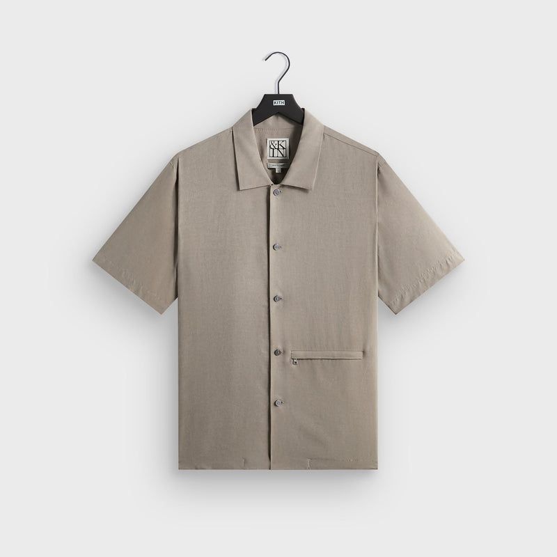 Kith [해외] KITH 키스 &Kin 쿠프로 린넨 데이븐포트 버튼다운 셔츠 khm035146-207