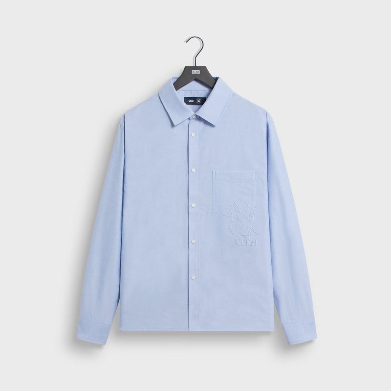 Kith [해외] KITH 키스 뉴욕 양키스 옥스포드 데온 오버셔츠 khma030370-483