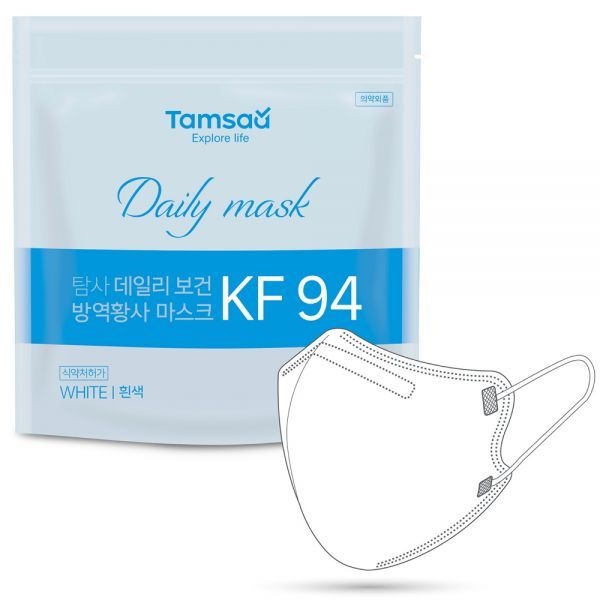 탐사 탐사 KF94 데일리 마스크 지퍼백 대형