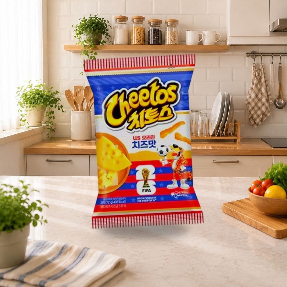 롯데웰푸드 롯데웰푸드 북중미 월드컵을 맛보다 치토스 US 오리진 치즈맛 72g 8개