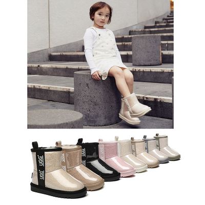 UGG オーストラリアエバーUGG キッズクラシッククリア防水防寒フリースブーツAS3032K