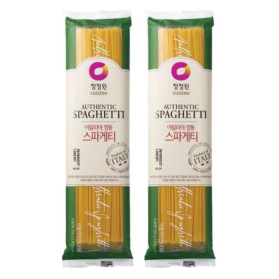 청정원 스파게티면 500g 2개 (1kg)