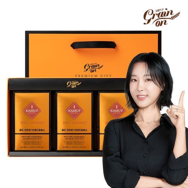 그레인온 골드 카무트효소 선물세트 (3gx30포x3박스)
