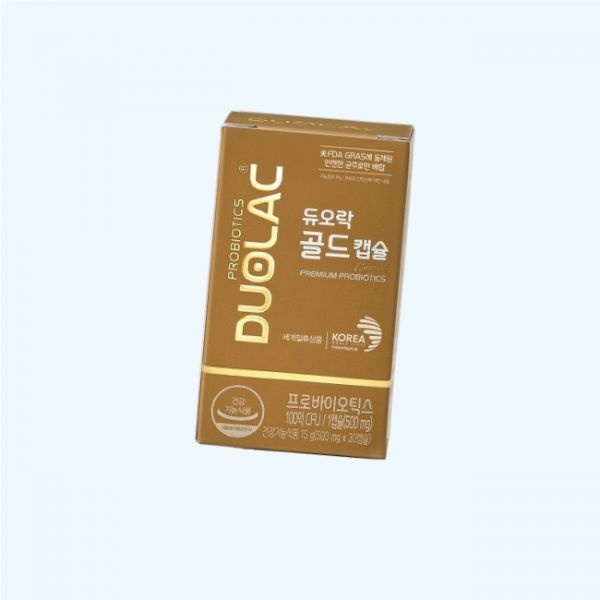 [오늘출발] 듀오락 골드캡슐 생존력 강한 유산균 30캡슐 2개 골드 캡슐 5124606