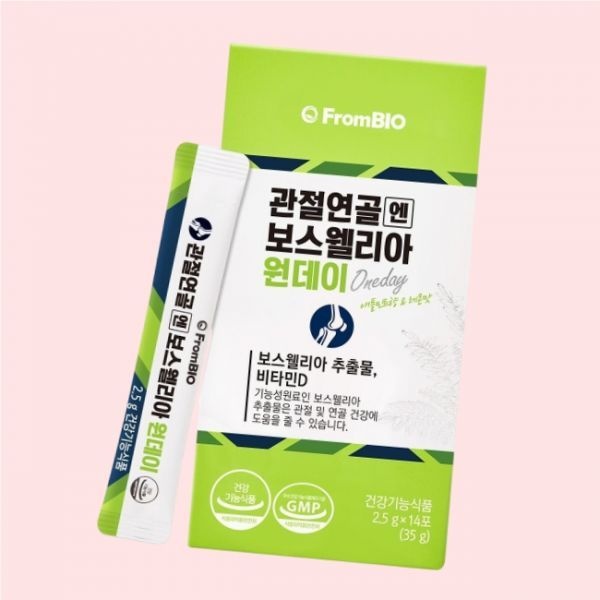 [오늘출발] 프롬바이오 관절연골엔 보스웰리아 원데이 14포 (14포x1박스) 2120950559 4901867
