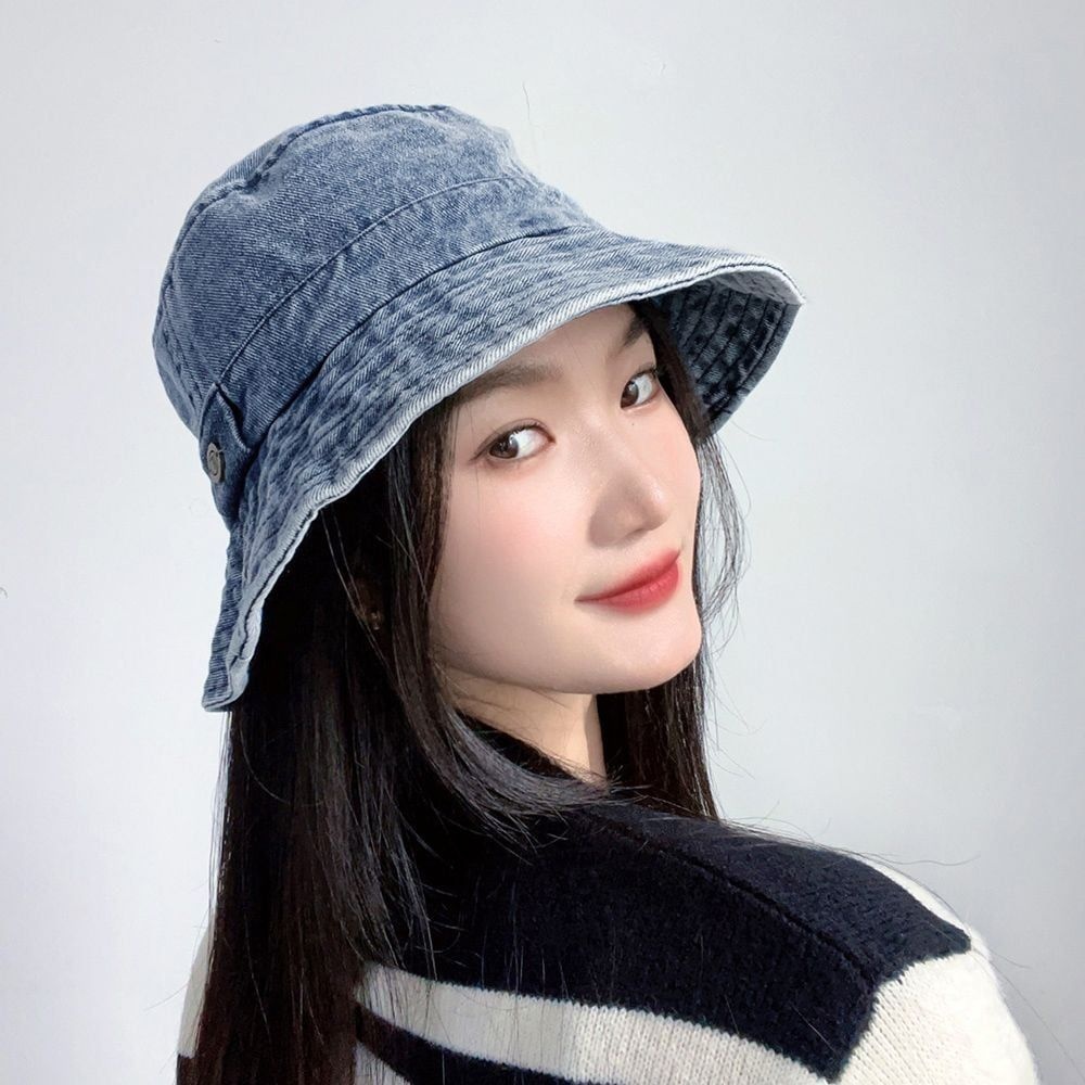 현대e 굿픽 콤팩트 뉴에프 데님 버킷햇(중청) No8 기업 납품 대량 판매