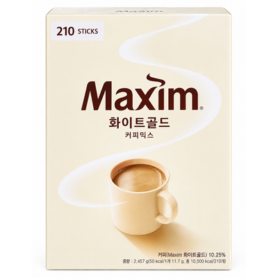 맥심 화이트골드 커피믹스 210개입