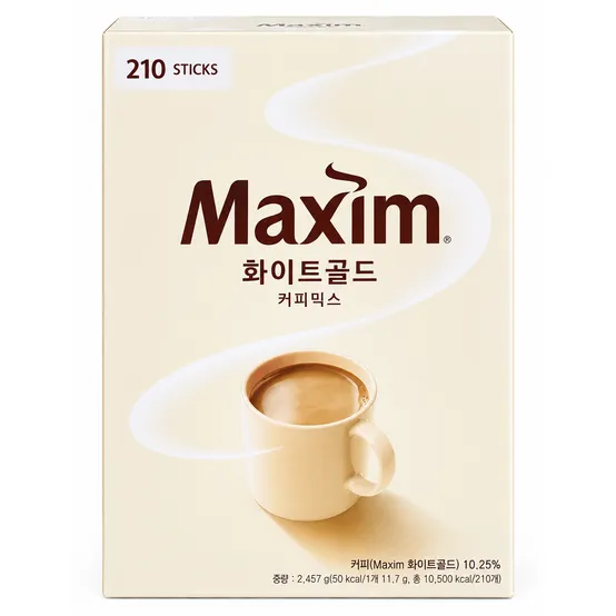맥심 화이트골드 커피믹스 210개입