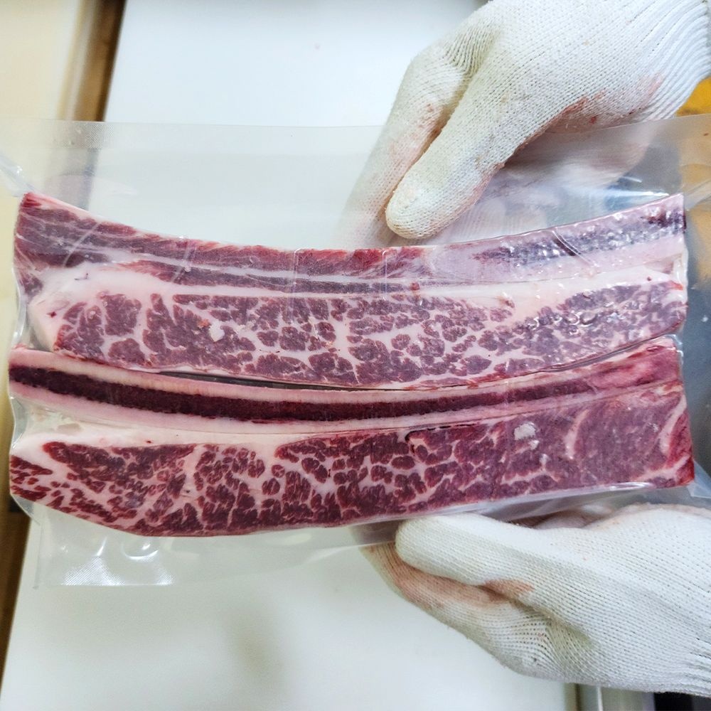 바라던 바라던 꽃갈비 우대갈비 3cm 600g - 700g 내외 10팩 대용량 소고기 수입소고기도매