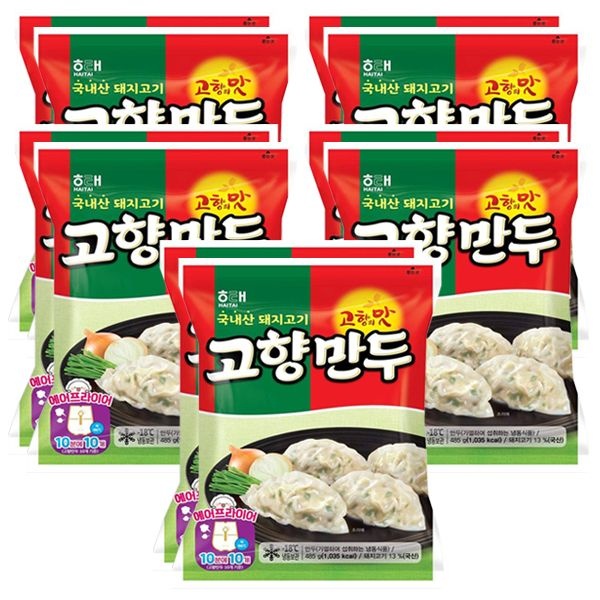 해태음료 해태 행사 고향만두 485g 10봉