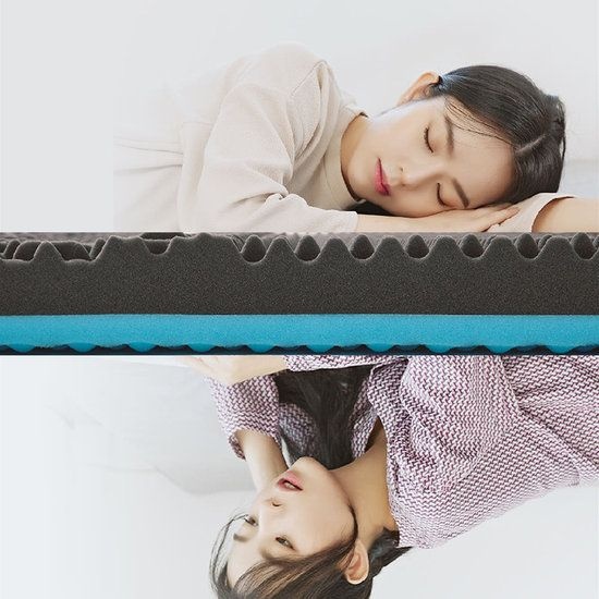 [GS특가] 잠스쿨 허리에좋은 바닥 매트리스 토퍼 접이식 매트릭스 8cm 퀸/Q