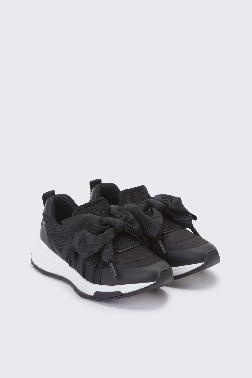 Ribbon slip-on sneakers(black) DQ4DA26502BLK-J