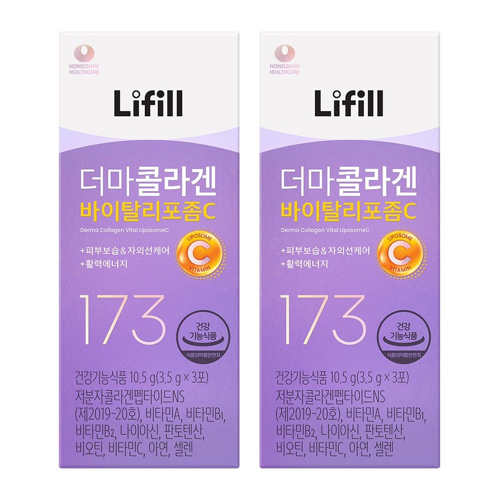 [오늘출발] 라이필 더마콜라겐 바이탈리포좀C 3입 3개월분 3.5g x 30포 5188175