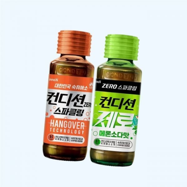 [컨디션]컨디션 제로 스파클링 음료 자몽 메론소다 100ml 20개 5114989