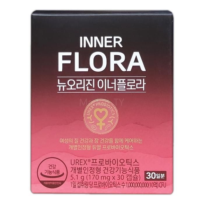 뉴오리진 이너플로라 170mg x 30 캡슐