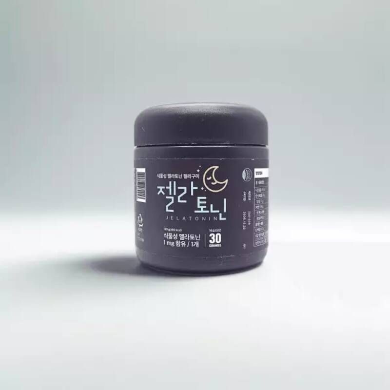 잠안올때 젤라토닌 식물성 멜라토닌 복숭아맛 30구미