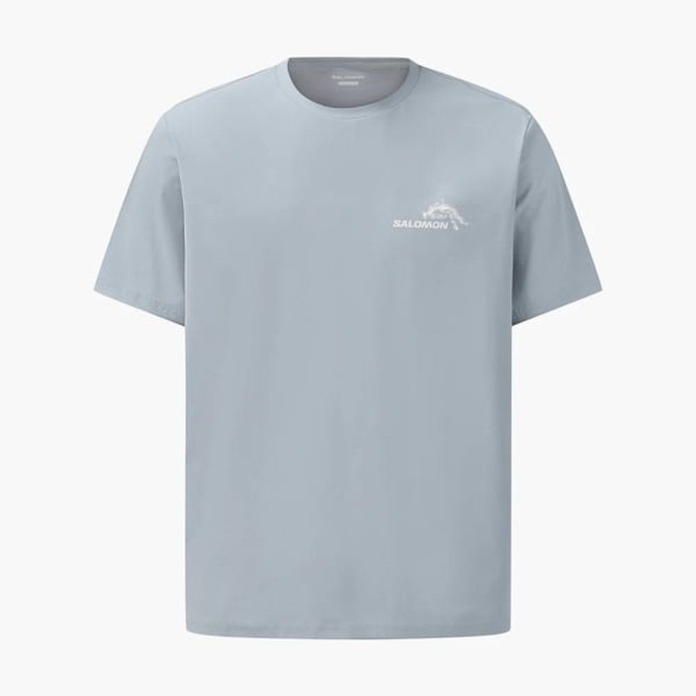 살로몬 SALOMON UNI 블라스트 릿지웨이브 숏슬리브 [라이트블루] S262001HTS53 LD0039500