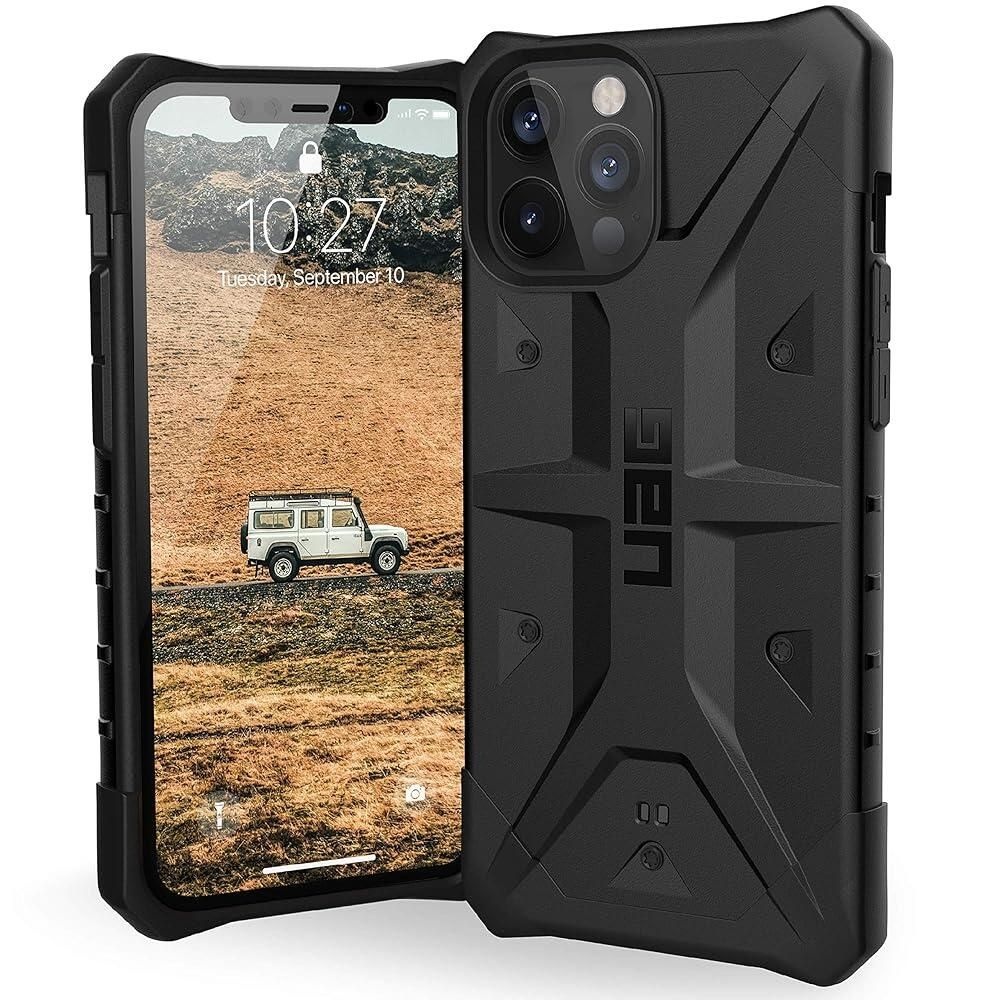 URBAN ARMOR GEAR [해외] URBAN ARMOR GEAR UAG 디자인 아이폰 12 프로 맥스 5G [6.7인치 스크린] 견고하고 가벼운 슬림 충격 방지 패스파인더 보호