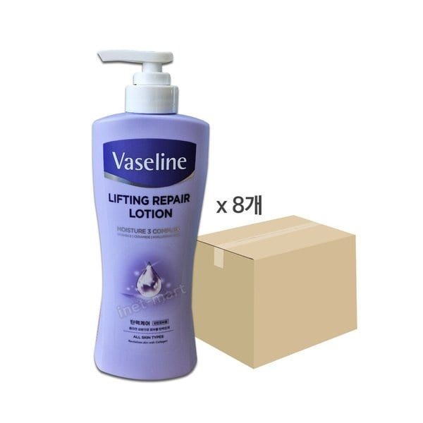 애경 바세린 리프팅 리페어 바디로션 450ml x 8개 / 탄력케어 모든피부용