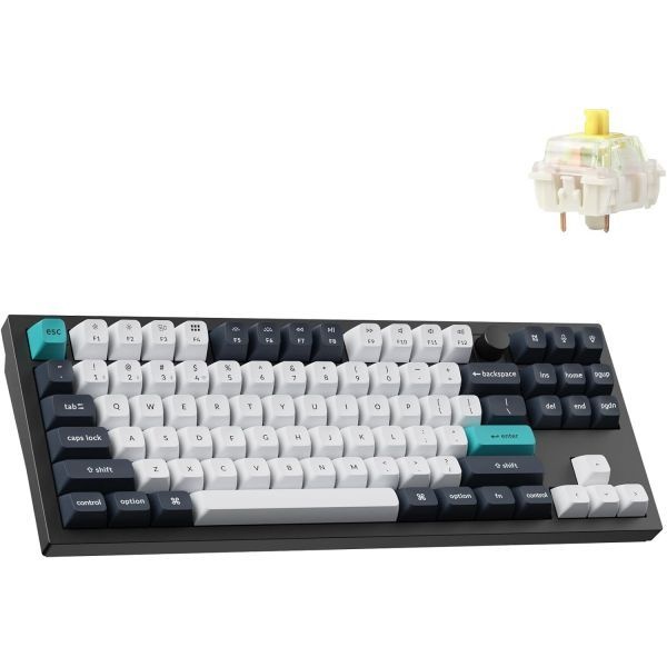 Keychron [해외] Keychron 키크론 Q3 Max 무선 2.4GHz 블루투스 맞춤형 기계식 키보드 318451