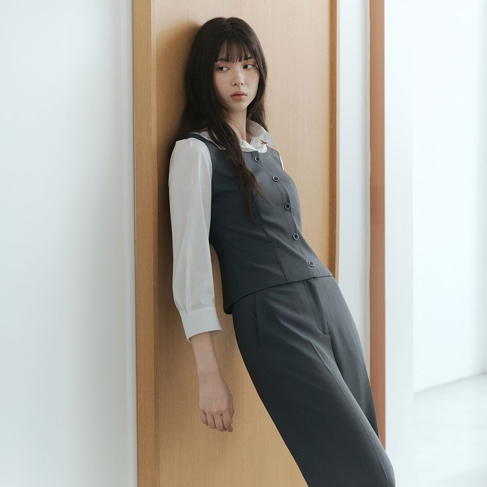 [26 F/W] 레이어드 셔츠 블라우스 ITQ8ZBL580