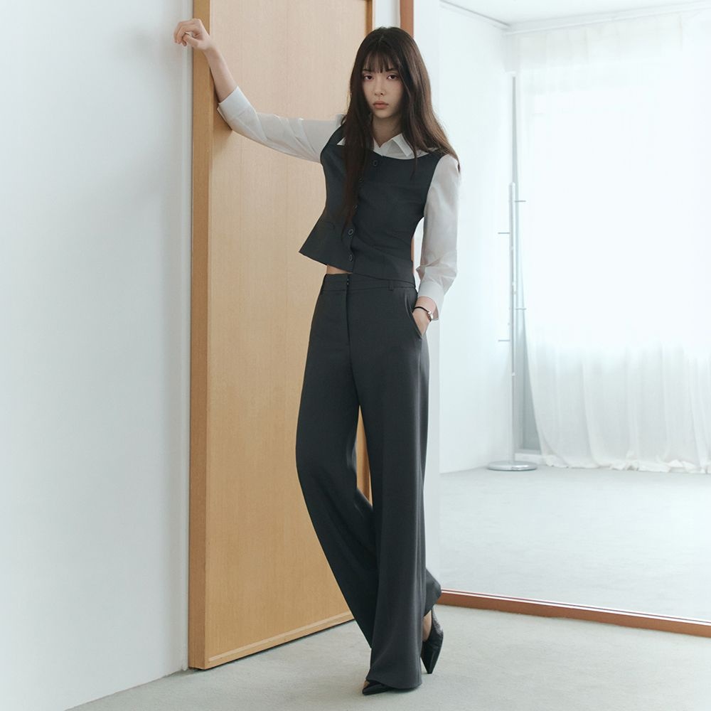 [26 F/W] 와이드 셋업 팬츠 ITQ8ZPT580