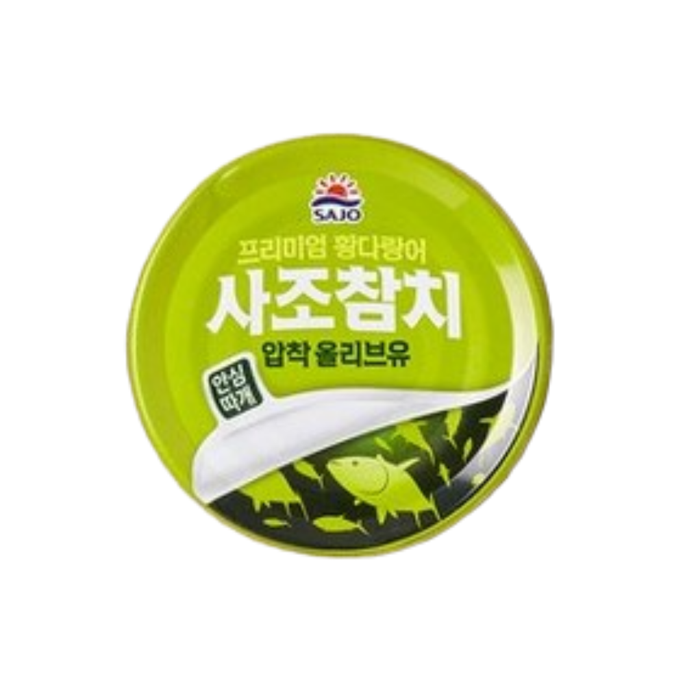 사조 따기편한 엑스트라버진 올리브유 참치캔 100g x 8개