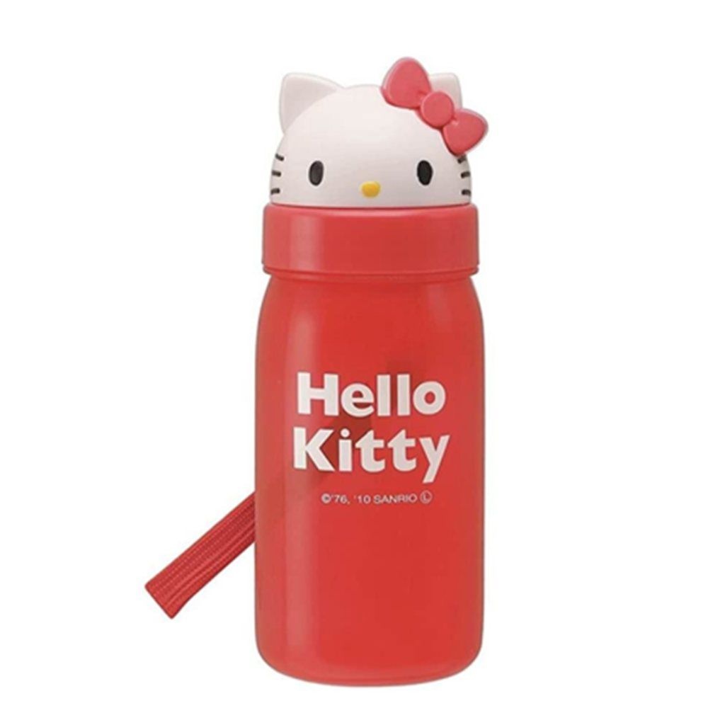 헬로키티 빨대물통 350ML 자전거물병 빨대물병