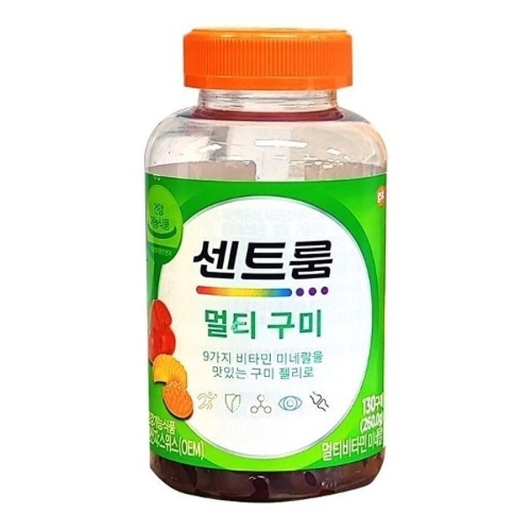 센트룸 멀티 구미 젤리 130정 x 2개 청소년 어린이 츄어블 비타민