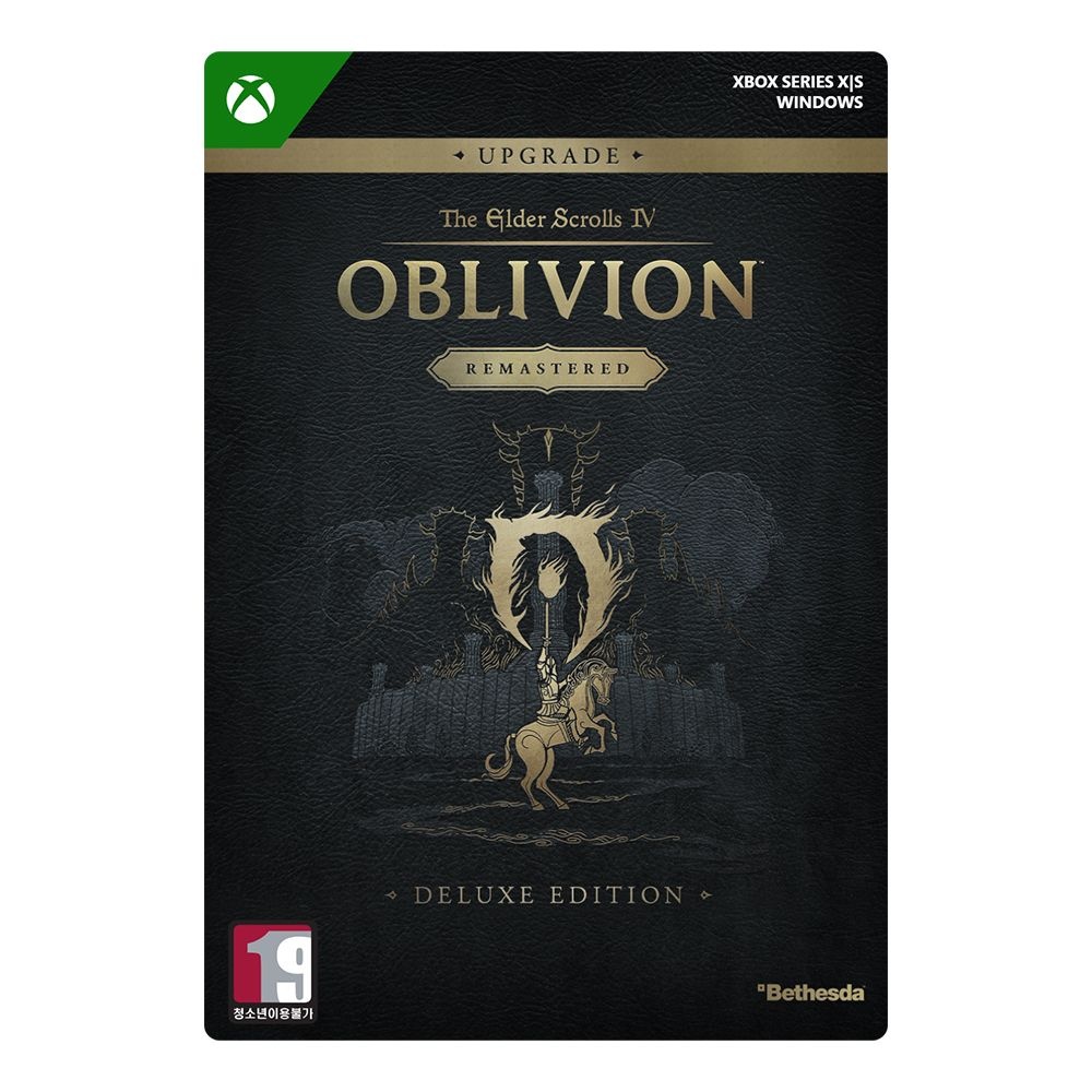 엑스박스 엑스박스 [Xbox XlS / Windows] 엘더스크롤4 오블리비언 리마스터 디럭스 업그레이드 추가컨텐츠 Digital Code [24시간 발