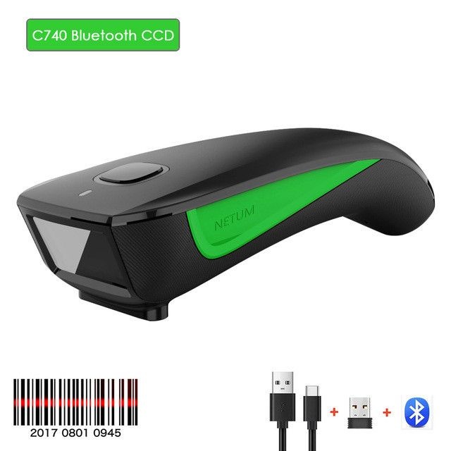 [해외] netum c750 스캐너 택배  바코드 휴대용 무선 블루투스